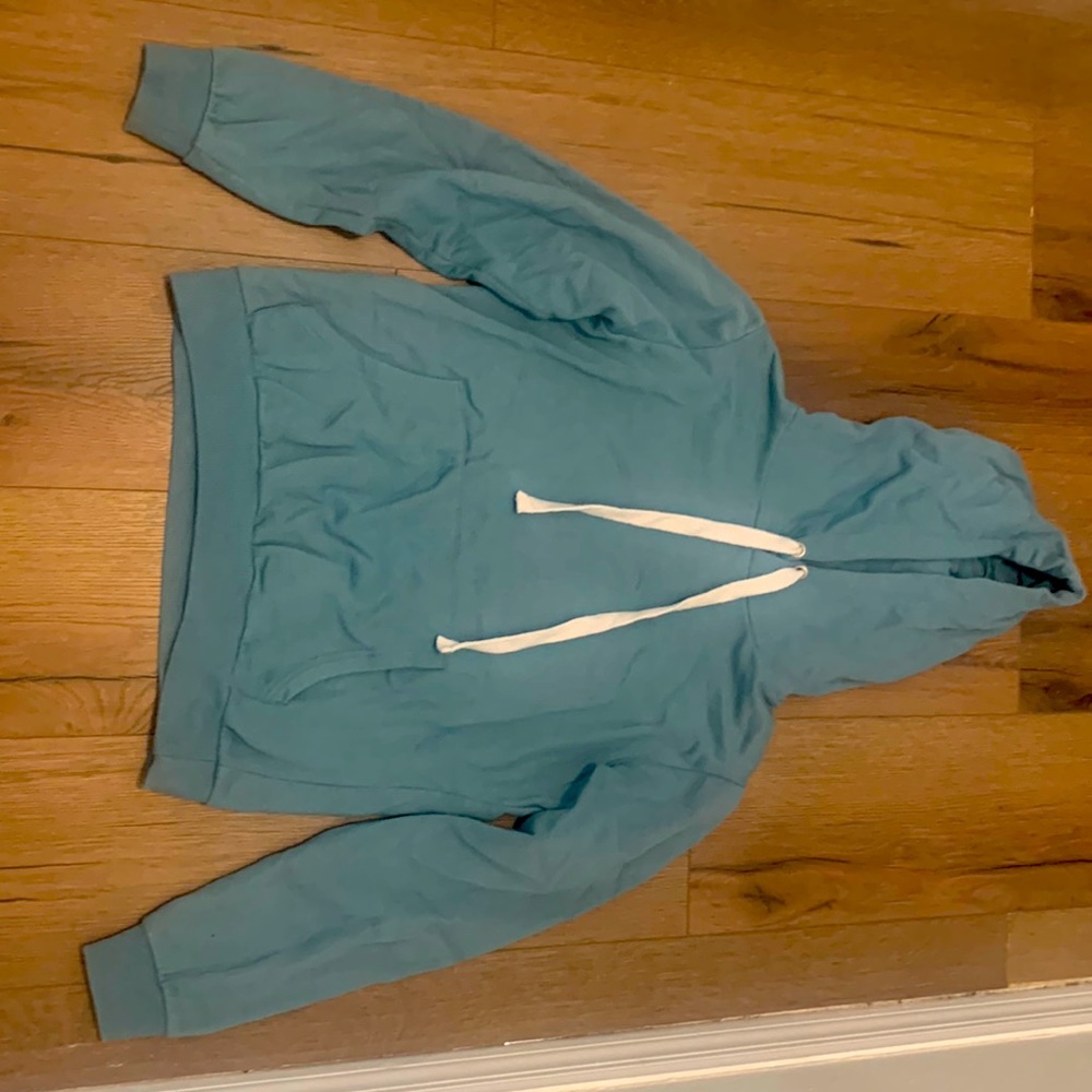 Color: teal size: medium good condition hoodie